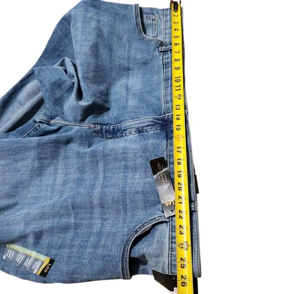 Lee Jeans For Women Size 30W Petite Blue Color Stretch Mid-rise Flex Motion - Picture 7 of 13